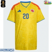 Colombia Juan Fernando Quintero #20 Hjemmedrakt Dame VM 2026 Kortermet